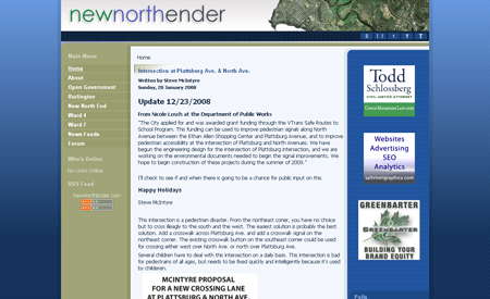 NewNorthEnder Wards 4 and 7 Burlington VT NewNorthEnder Wards 4 and 7 Burlington VT