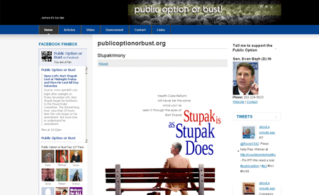 Public Option or Bust Public Option or Bust